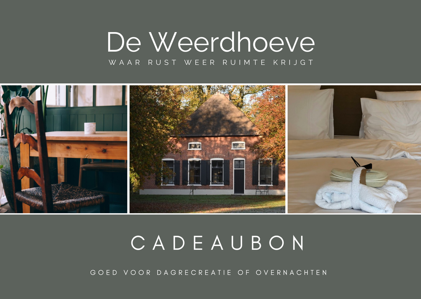 Cadeaubon De Weerdhoeve